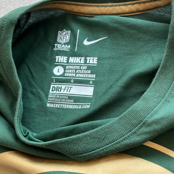 Green Bay Packers T-Shirt Nike Dri-Fit - Picture 3 of 7